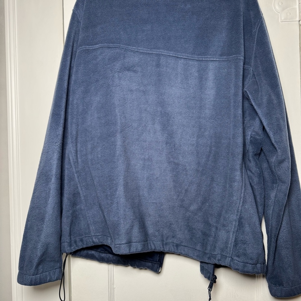 Columbia Steens Mountain Full-Zip Fleece Jacket In Collegiate Navy XL - Picture 11 of 16